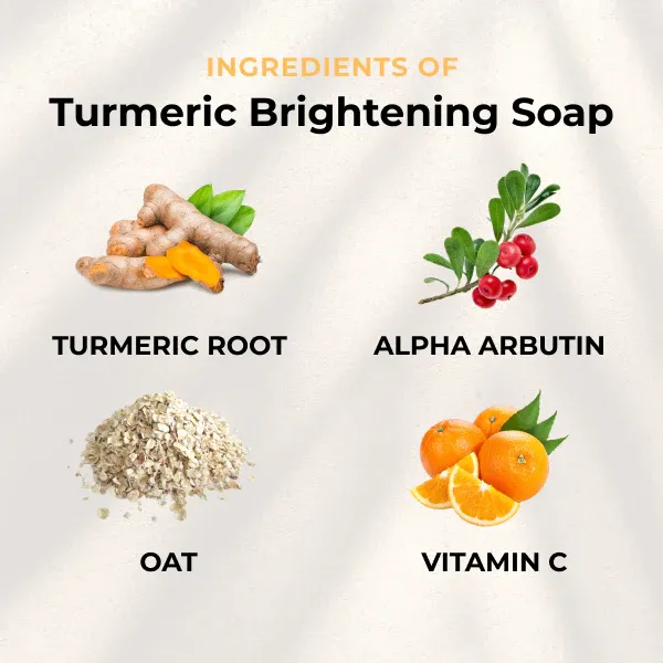 Turmeric Brightening Soap - Image 4
