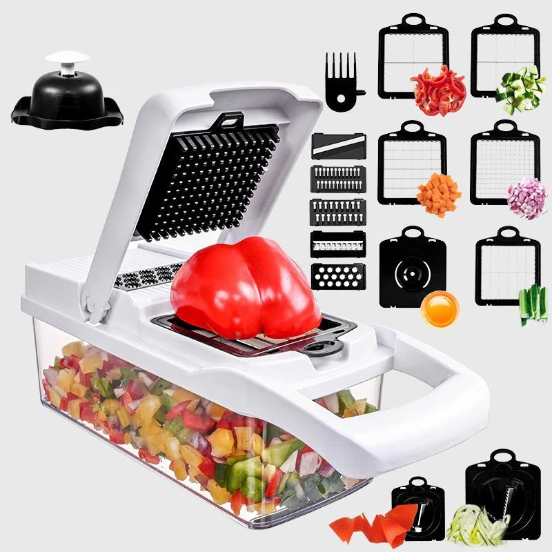 Multifunction Vegetable Chopper — 16 Tools in 1 - Image 3