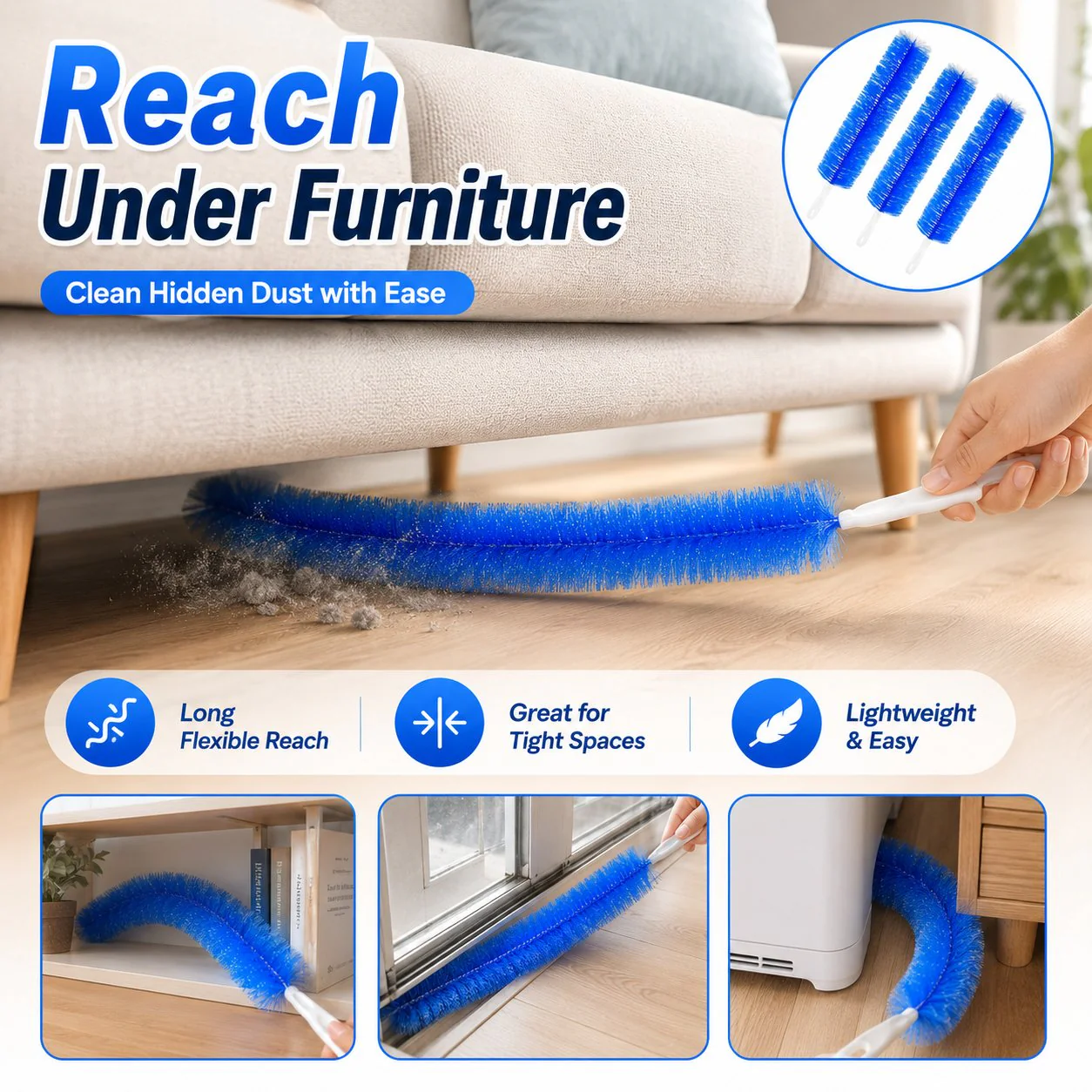 FlexiClean™ Dust Brush - Image 2