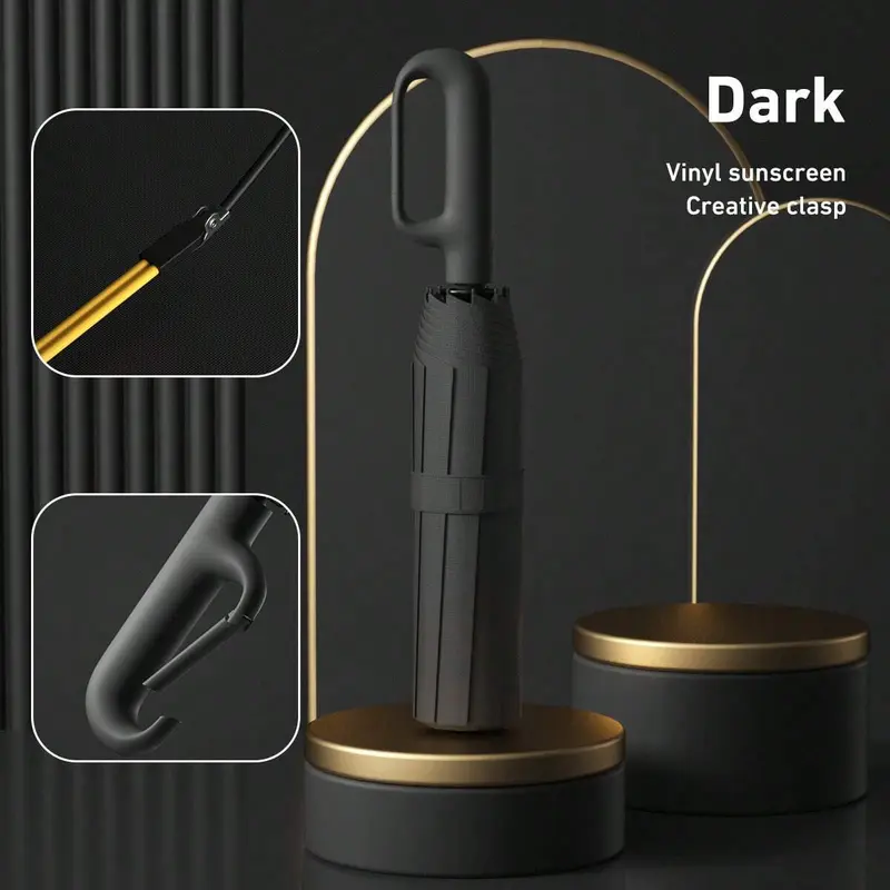 ☔Portable Automatic Folding Umbrella-Windproof Waterproof with Loop Buckle - Image 7