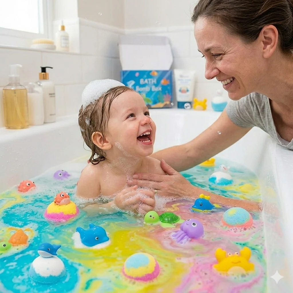 Bath Bombs for Kids with Toys Inside - Image 2