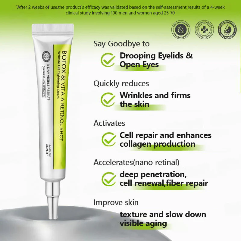 Botox & Retinol Shot - Eraser for Deep Wrinkles, Sagging Jowls & Puffy Eyes - Image 13