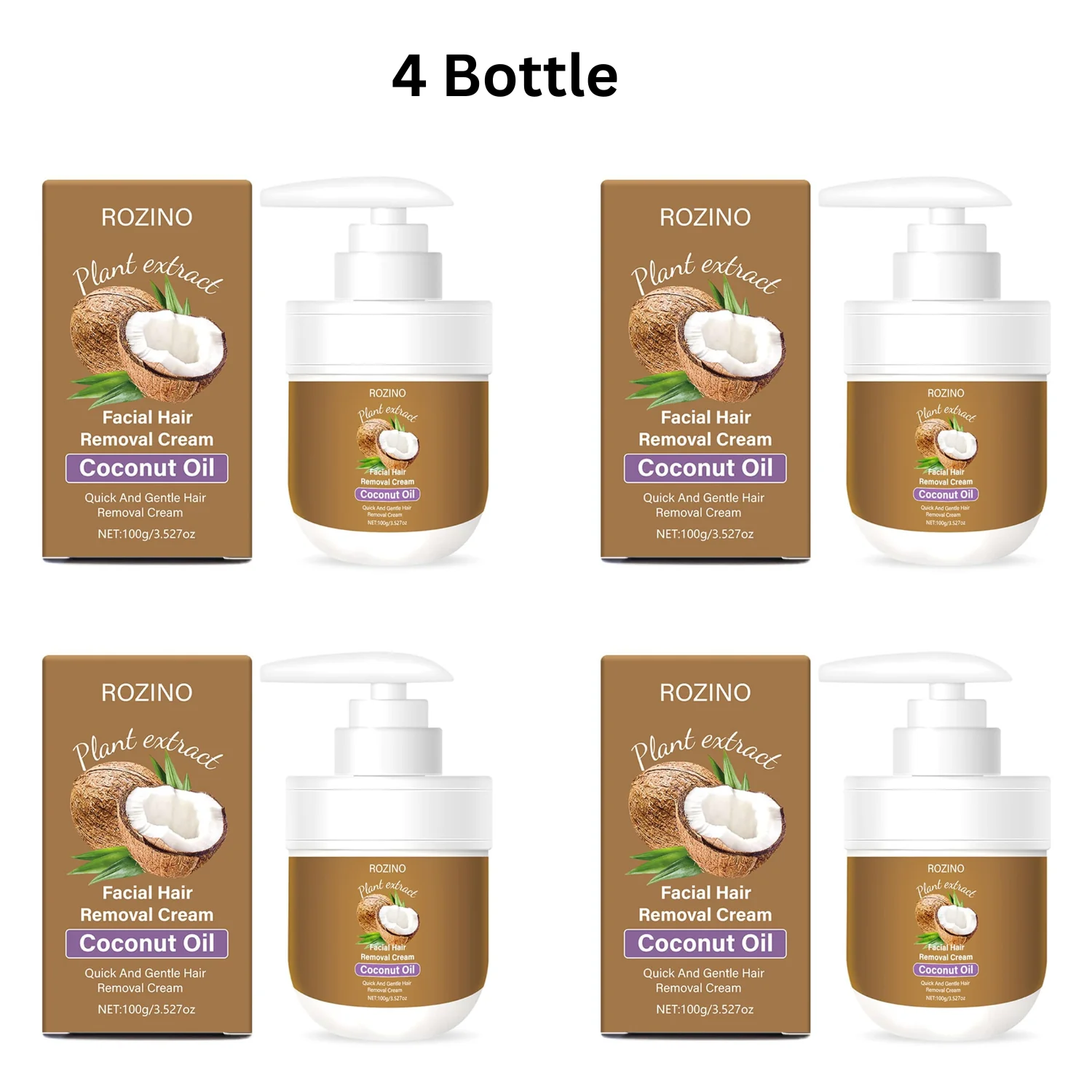 🥥 Coconut Hair Removal Cream – Smooth, Painless & Hydrating - Image 15