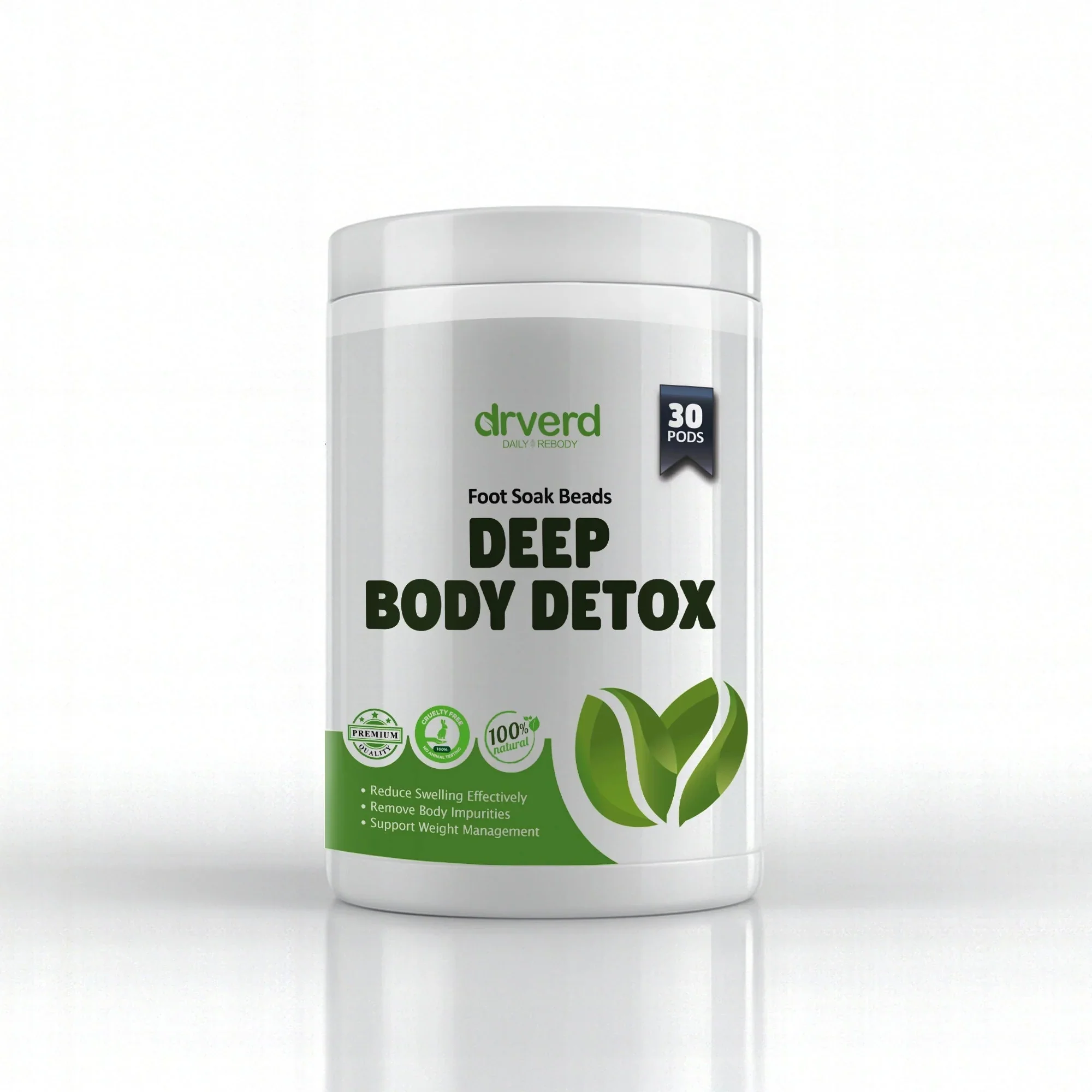 DrVerd™ Detoxing Herbs Cleansing Foot Soak Beads 3 bottles - Image 11