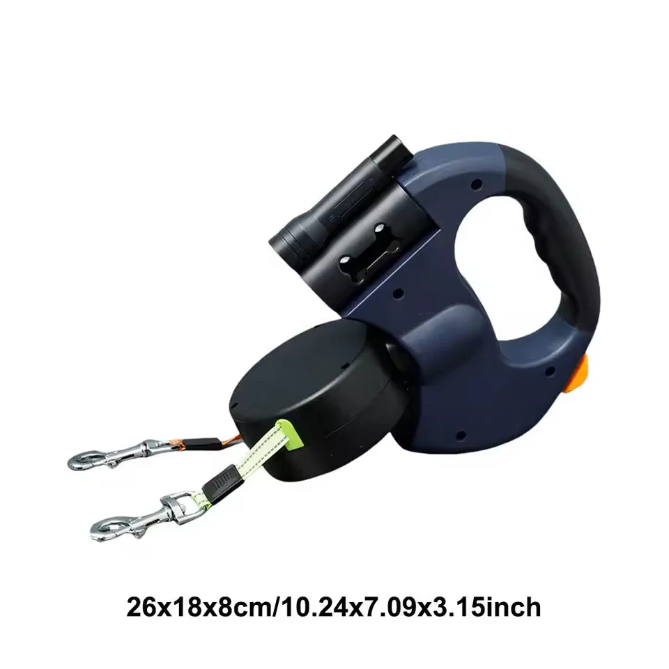 Dual Dog Leash with Tangle-Free Swivel & LED Light - Image 8
