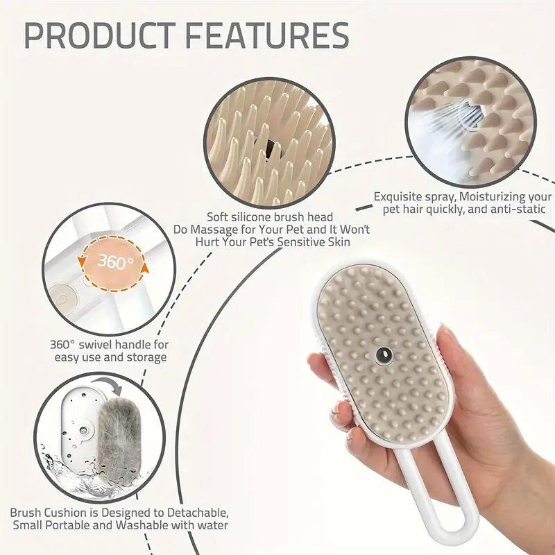 Electric Steamy Cat/Dog Brush - Image 9