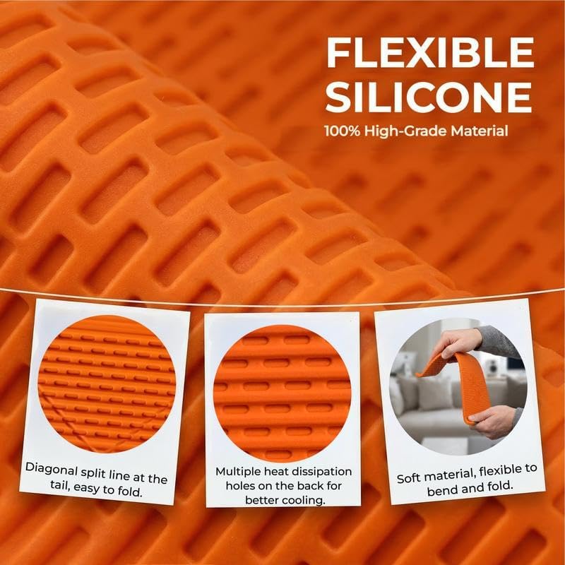 Foldable Silicone Aluminum Phone Holder Stand - Image 8