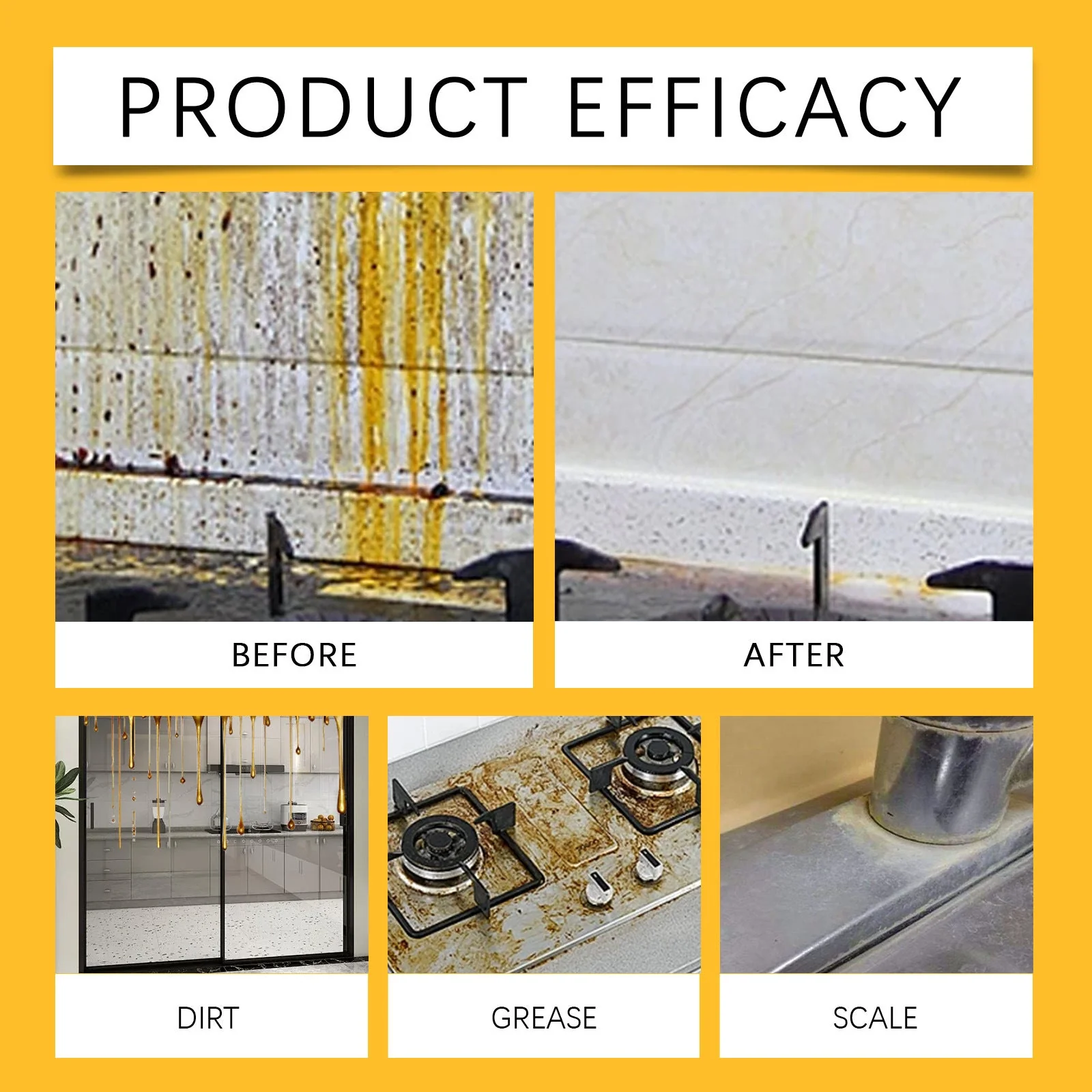 Heavy Duty Degreaser Cleaner Spray for Kitchen - Image 3