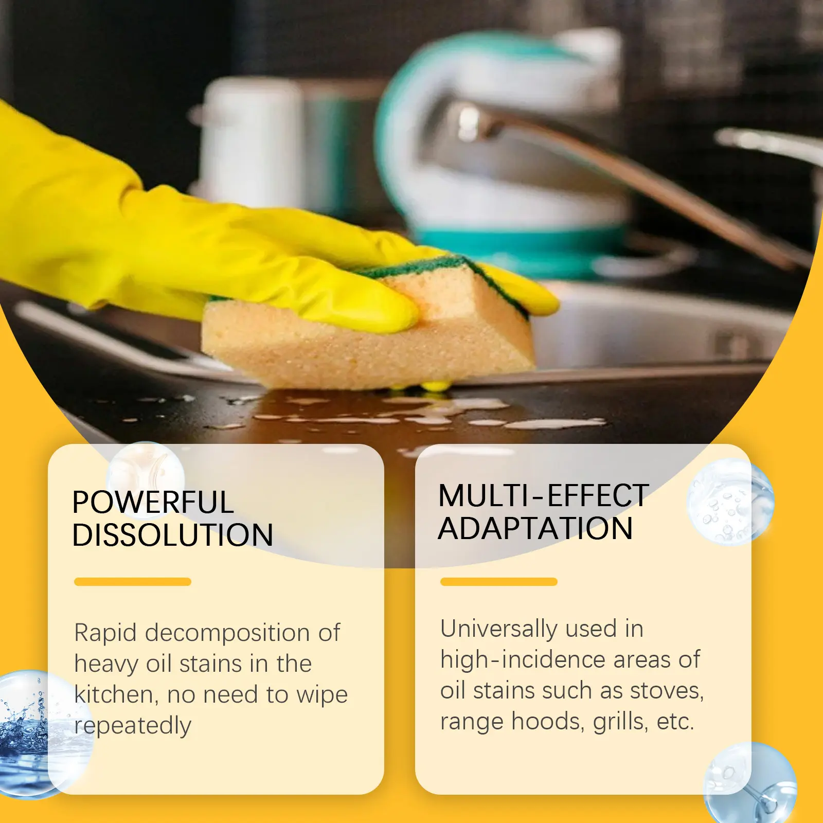 Heavy Duty Degreaser Cleaner Spray for Kitchen - Image 6