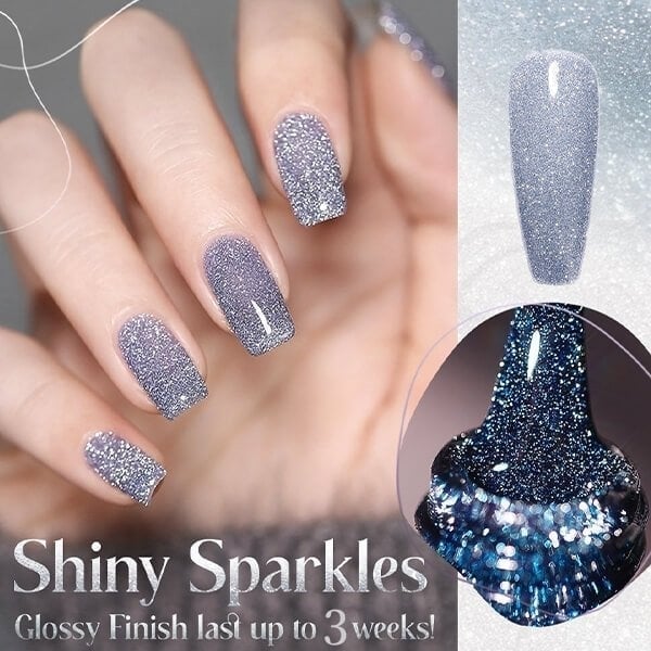 High Density Glitter Nail Gel Polish - Image 3