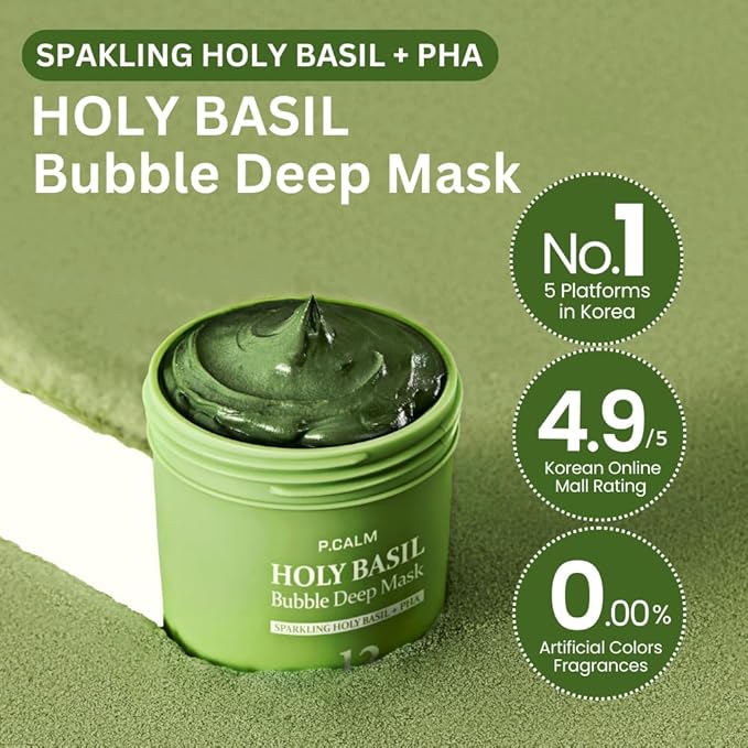 Holy Basil Bubble Deep Mask - Image 3