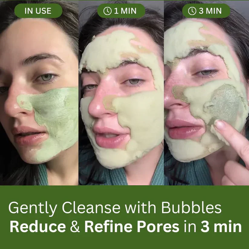 Holy Basil Bubble Deep Mask - Image 4