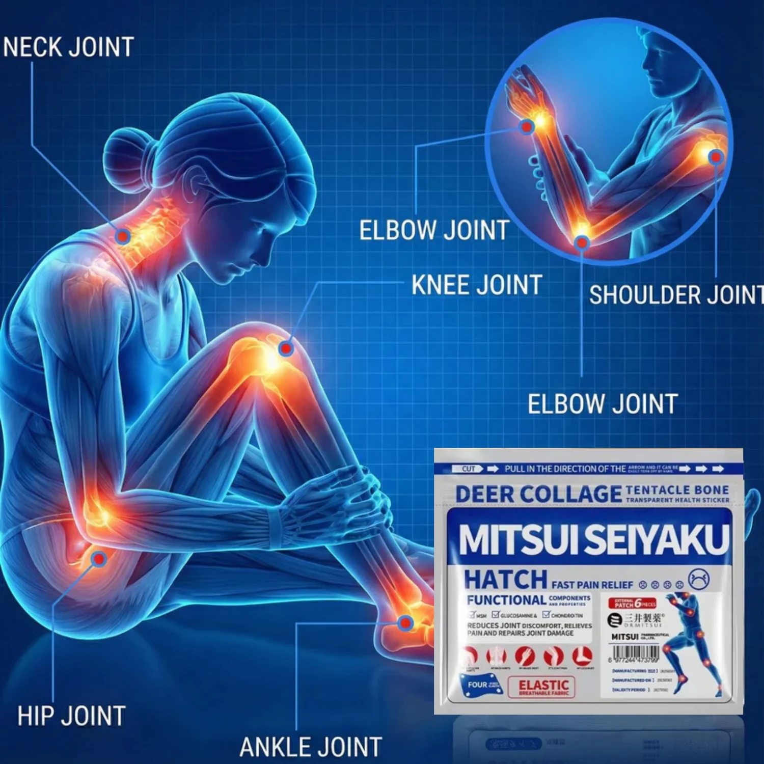 Aprolo™ Japanese Thermal Pain Patch - Image 2