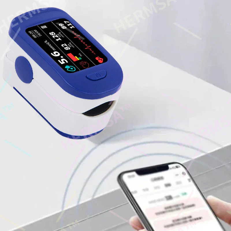 HERMSA™ High-Precision Multi-Purpose Non-Invasive Medical Device(For Blood Glucose, Blood Oxygen, and Blood Pressure Monitoring)[99.9% Accuracy] - Image 11
