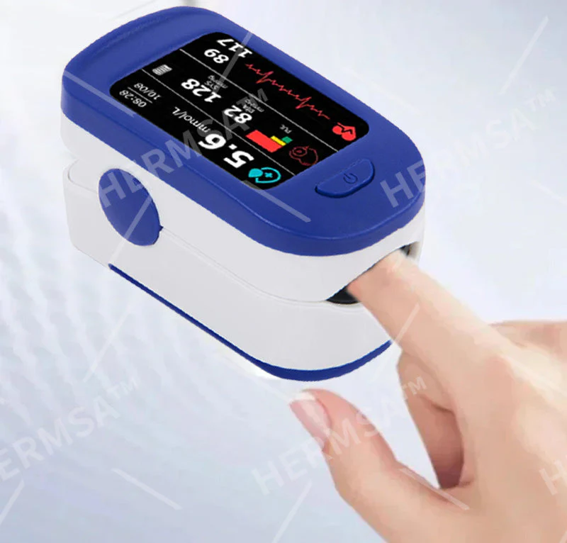 HERMSA™ High-Precision Multi-Purpose Non-Invasive Medical Device(For Blood Glucose, Blood Oxygen, and Blood Pressure Monitoring)[99.9% Accuracy] - Image 12