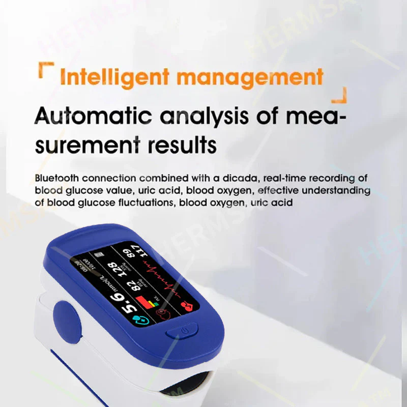 HERMSA™ High-Precision Multi-Purpose Non-Invasive Medical Device(For Blood Glucose, Blood Oxygen, and Blood Pressure Monitoring)[99.9% Accuracy] - Image 6