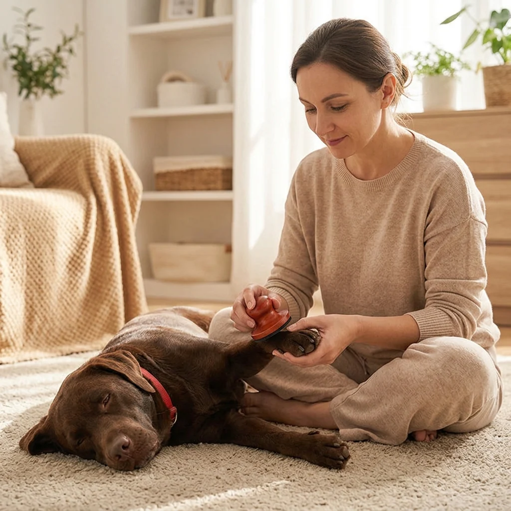 PawFile™ | Silent Wooden Dog Nail File - Image 3