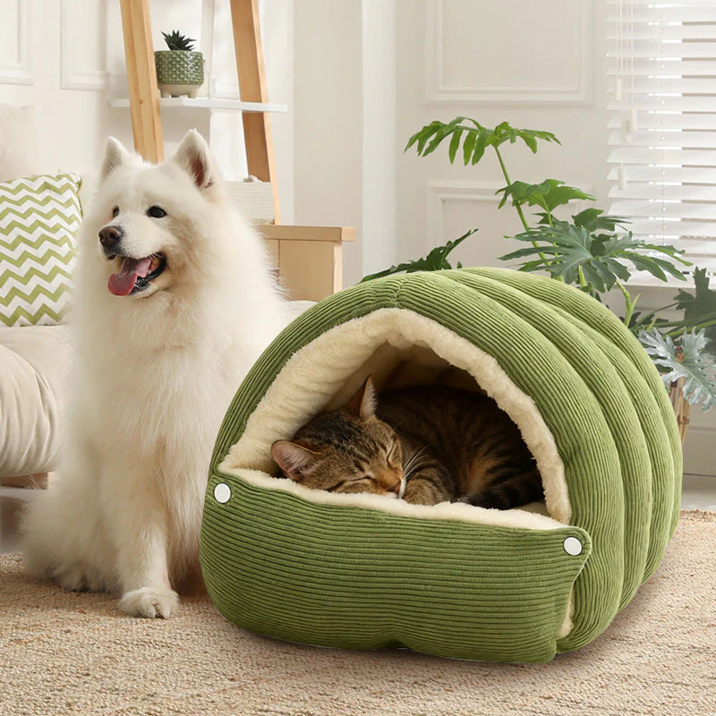 PetCalm™ – Plush Pet Cave Bed - Image 10