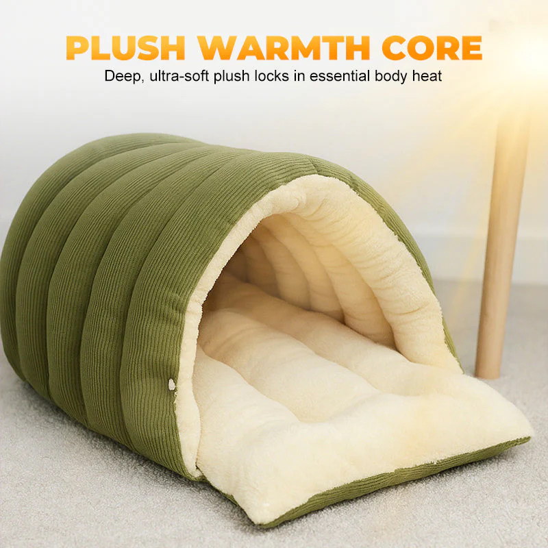 PetCalm™ – Plush Pet Cave Bed - Image 6
