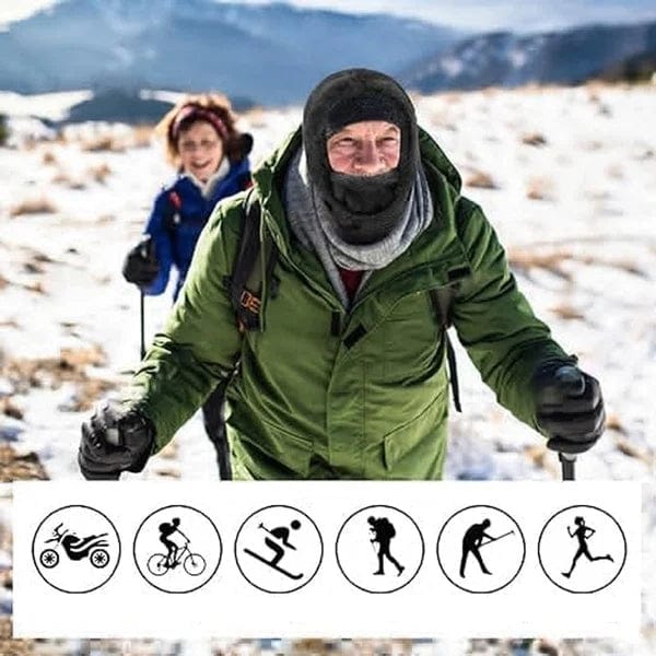 (Winter Sale 50% Off) Sherpa Hood Ski Mask - Image 3