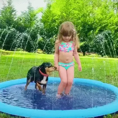 Non-Slip Splash Pad for Kids and Dog - Image 2
