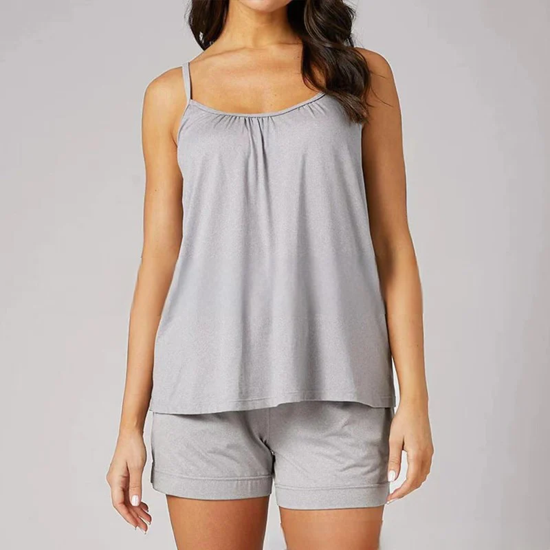 Tank With Built-In Bra - Image 10