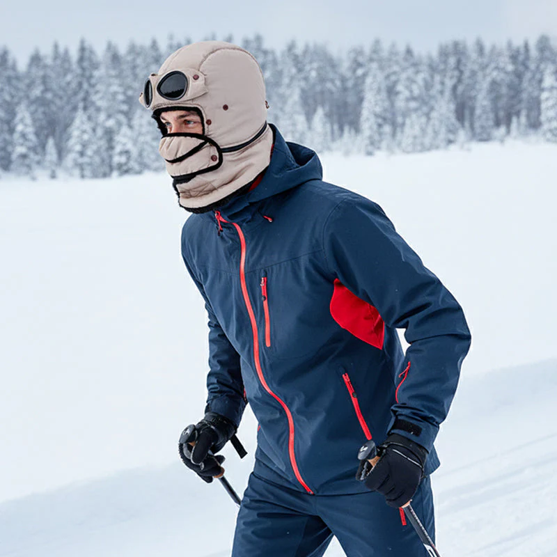 🔥Unisex Winter Thermal Hat with Glasses - Image 7
