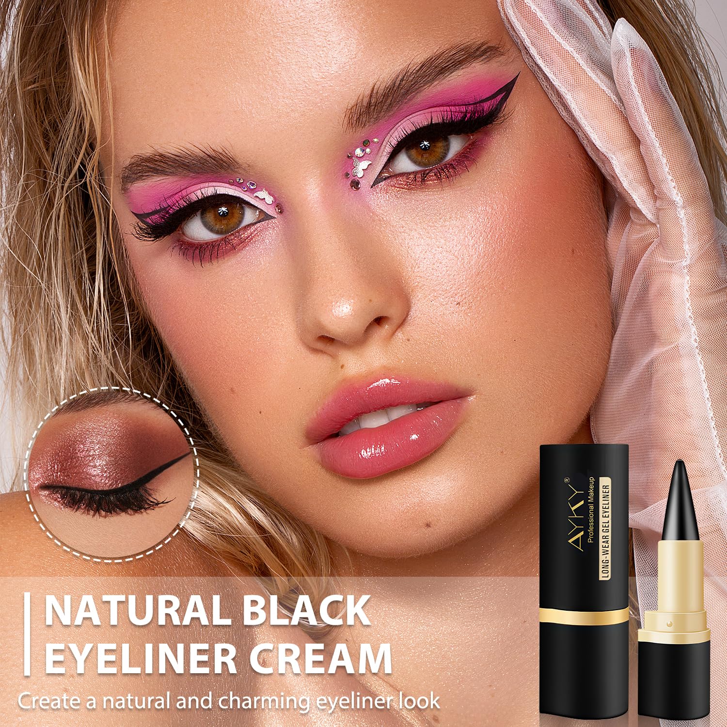 3D Eyeliner Pencil — Bold eyes from morning to midnight - Image 2