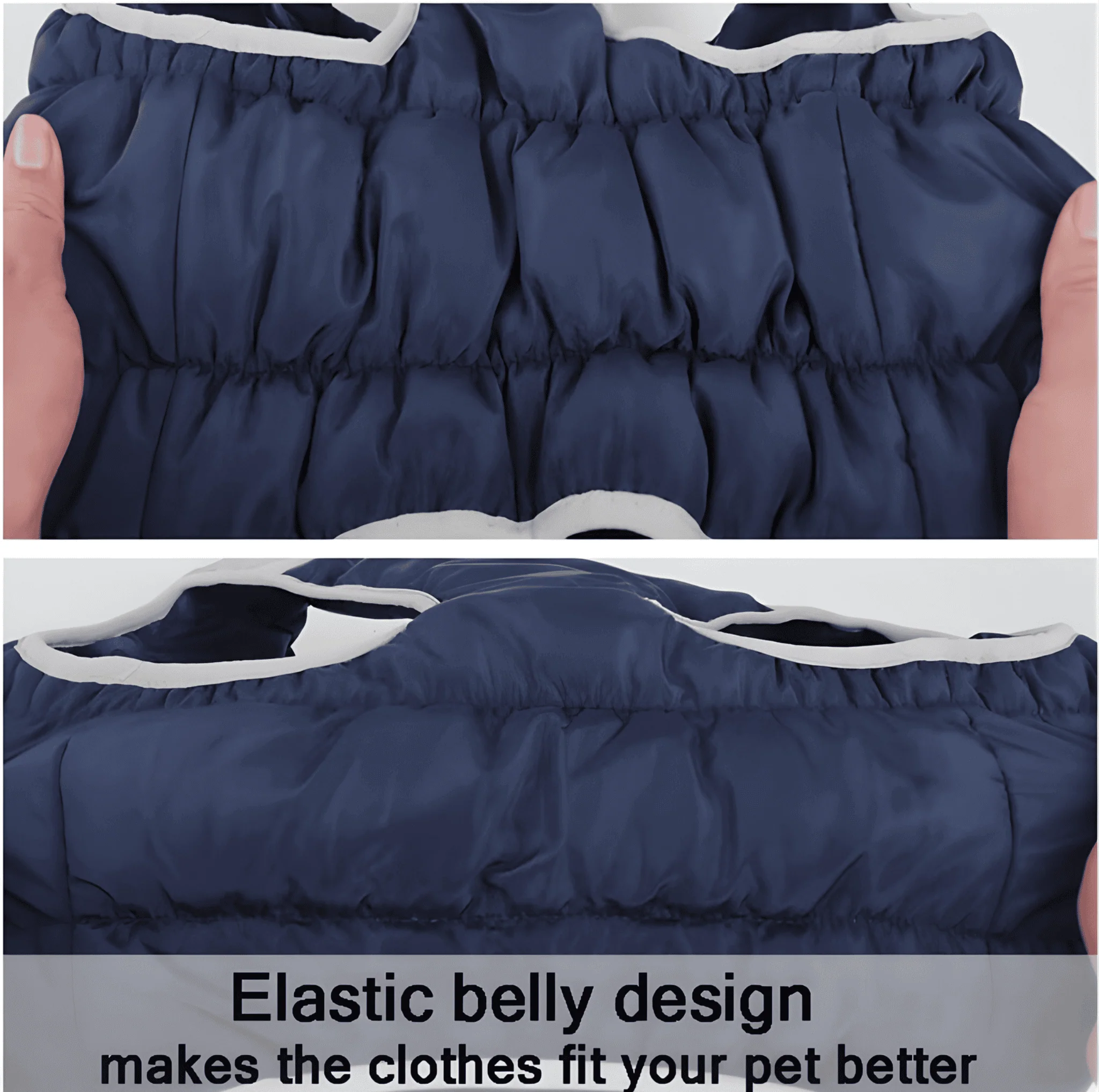 Winter Dog Coat – Insulated w/ Built-In Harness - Image 6
